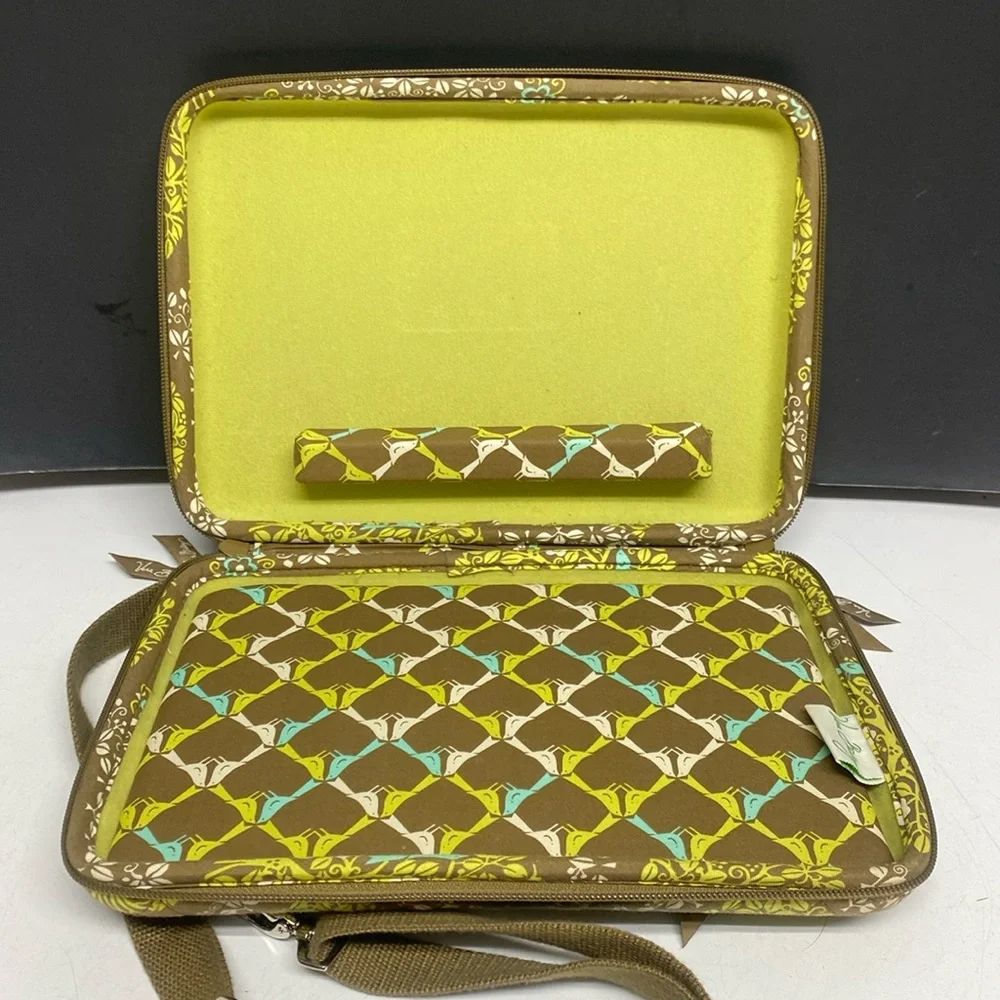 Vera Bradley 'sitting in a tree' Pattern Tablet Laptop Book Crossbody Bag
